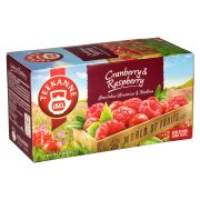 Slika produkta ČAJ BRUSNICA IN MALINA CRANBERRY&RASPBERRY, TEEKANNE, 20/1, 50G