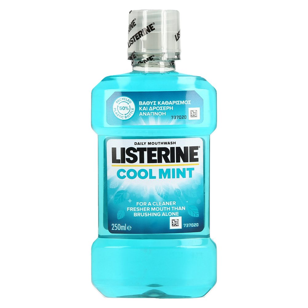 USTNA VODA, COOL MINT, LISTERINE, 250 ML