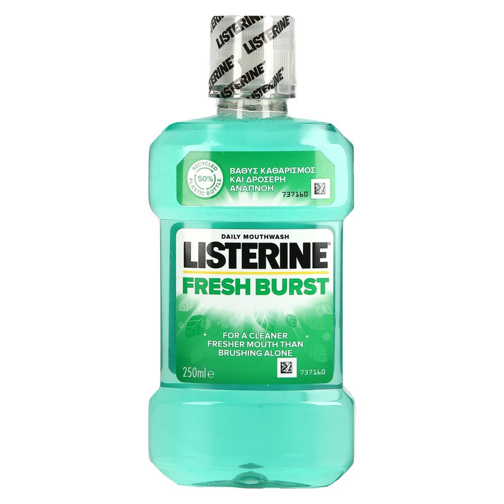 Ustna voda, Fresh burst, Listerine, 250 ml
