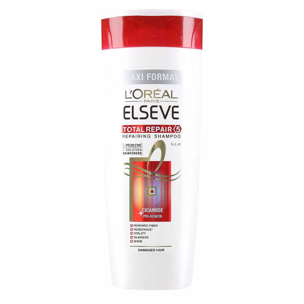šampon za popolno obnovo las total repair 5, elseve, 400ml