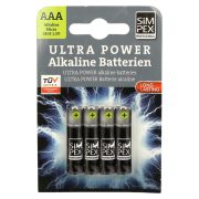 Slika produkta BATERIJE AAA SIMPEX PROFFESIONAL, 4/1