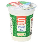 Slika produkta ČVRSTI NAVADNI JOGURT 3,2%, S-BUDGET, 180G