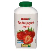 Slika produkta SADNI JOGURT JAGODA, SPAR, 500G