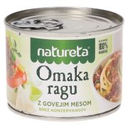 Slika produkta OMAKA RAGU Z GOVEJIM MESOM, NATURETA, 190 G