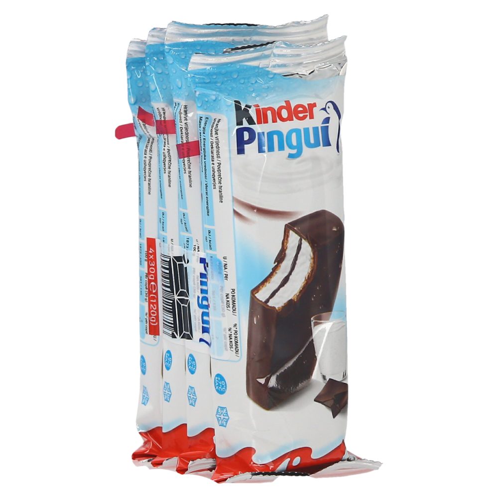 MLEČNA REZINA KINDER PINGUI, 4X30G