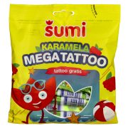 Slika produkta SADNE KARAMELE MEGA TATTOO, ŠUMI, 74G