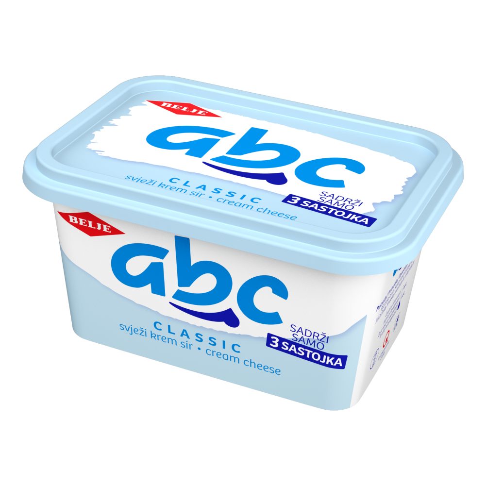SVEŽI KREMNI SIR KLASIK, ABC, 200G
