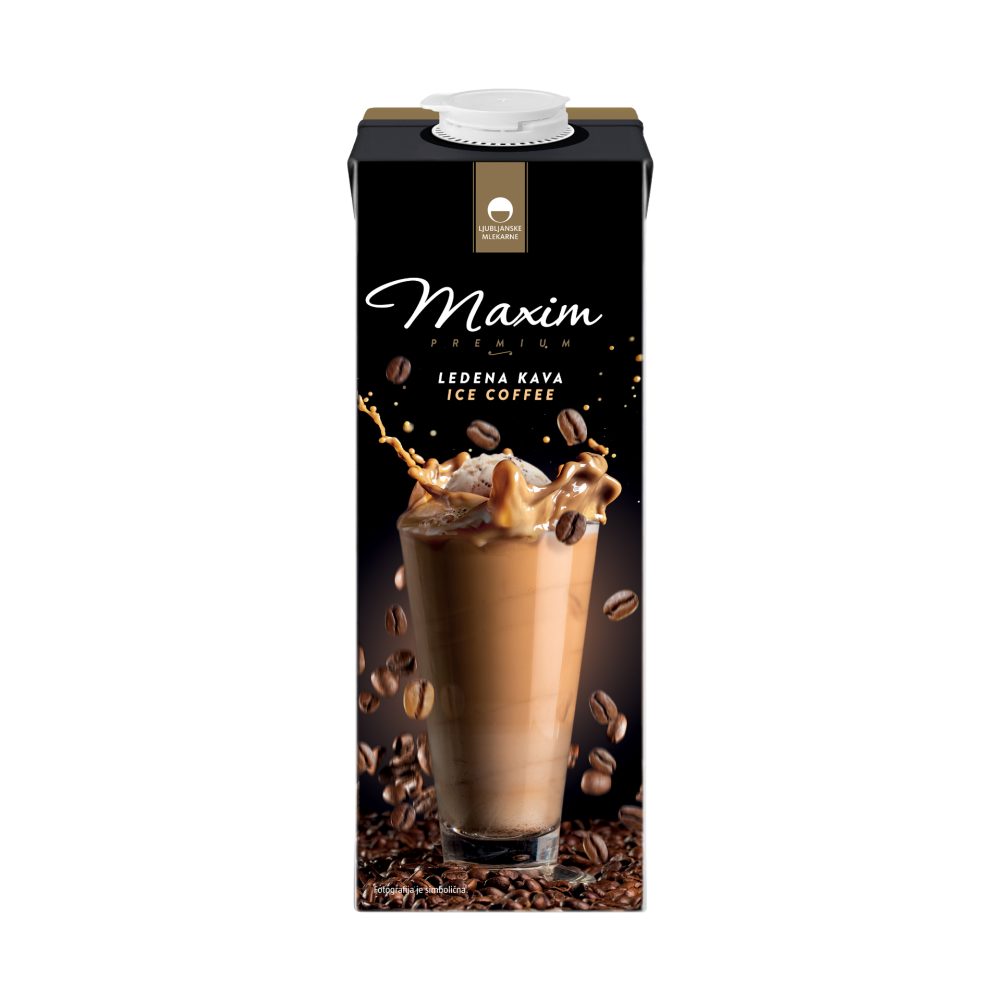 Ledena kava Maxim Premium, Ljubljanske mlekarne, 1 l