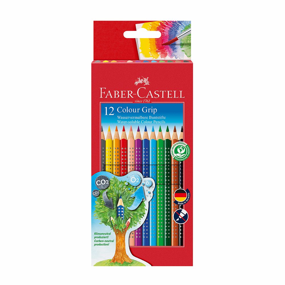 barvice, grip, faber castell, 12/1