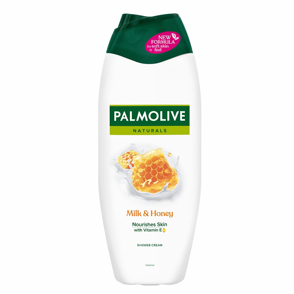 gel za prhanje mleko in med, palmolive naturals, 500ml