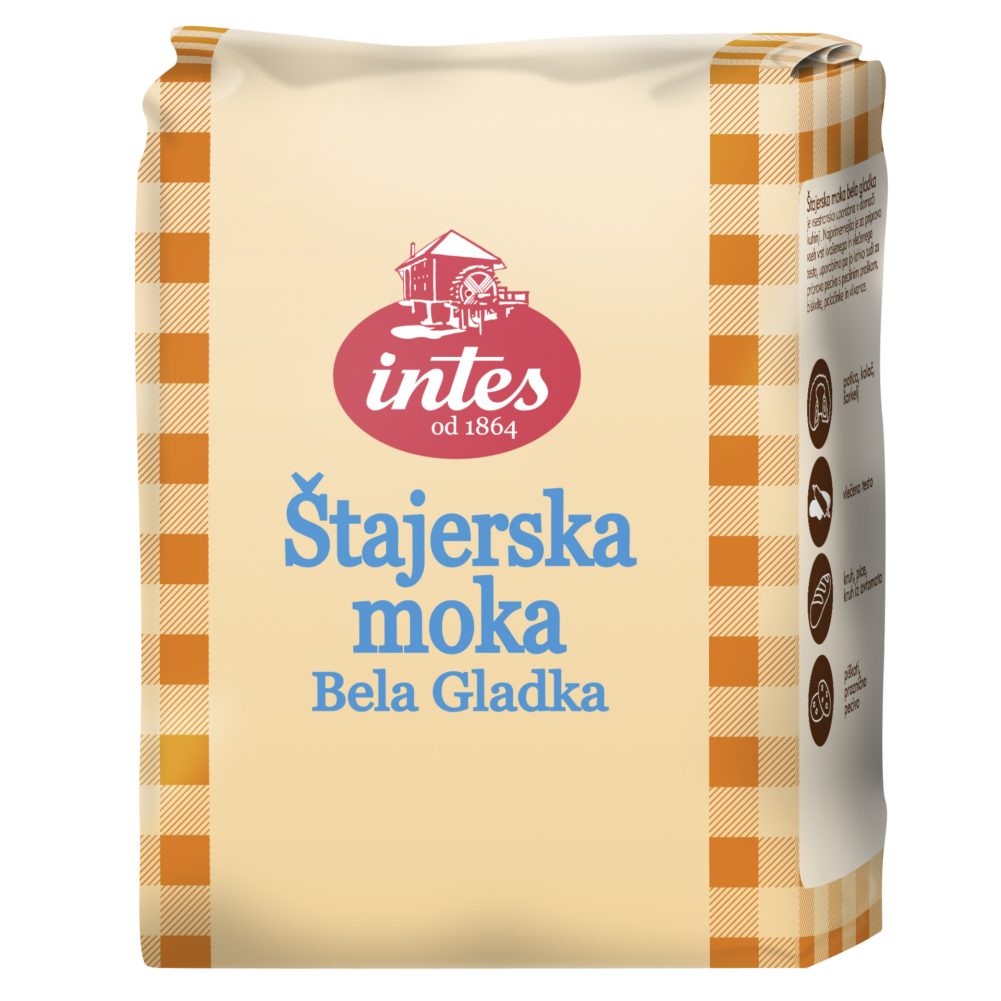 ŠTAJERSKA BELA MOKA GLADKA, INTES, 1KG