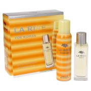 Slika produkta DARILNI SET ŽENSKI DEO SPREJ IN PARFUMSKA VODA, LA RIVE, 150ML+90ML