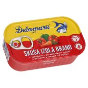 Slika produkta SKUŠA Z ZELENJAVO IZOLA BRAND, DELAMARIS, 125G