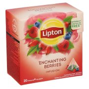 Slika produkta AROMATIZIRAN SADNI ČAJ MALINA IN BOROVNICA, LIPTON, 20/1, 42G