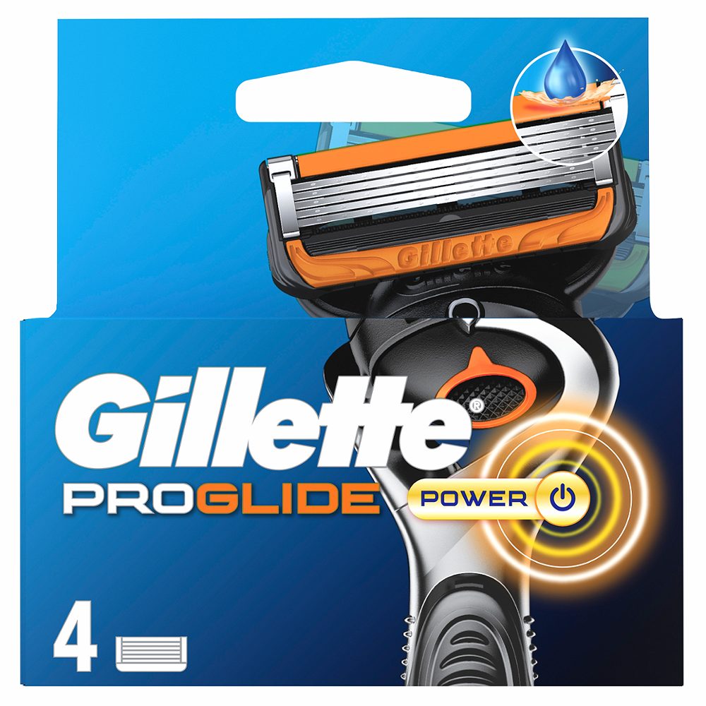 nadomestni nastavki fusion5 proglide power, gillette, 4/1