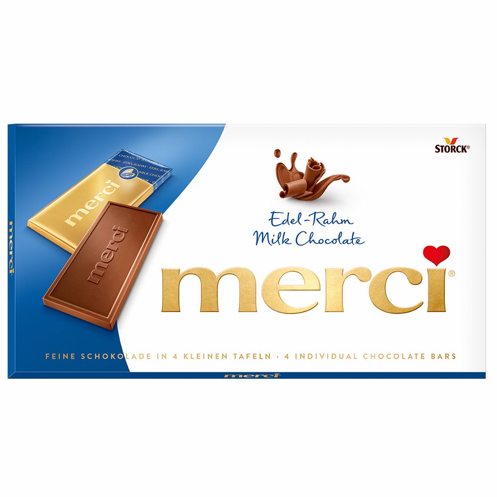 mlečna čokolada merci, 100g
