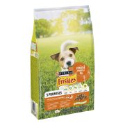 Slika produkta BRIKETI ZA PSE PIŠČANEC MINI MENU FRISKIES, PURINA, 1,5KG