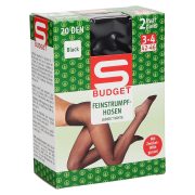 Slika produkta ŽENSKE HLAČNE NOGAVICE ČRNE 20DEN 3-4 42-46, S-BUDGET, 2/1