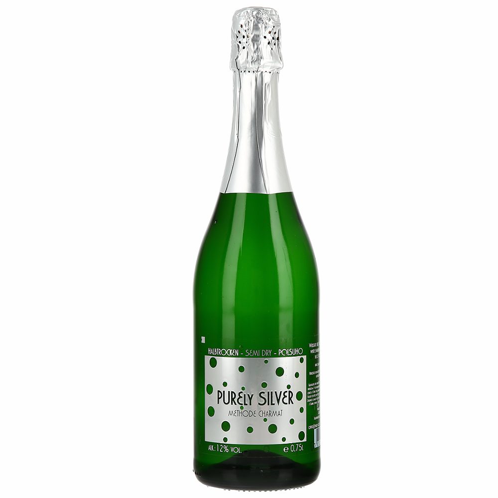 peneče vino purely silver, 0,75l