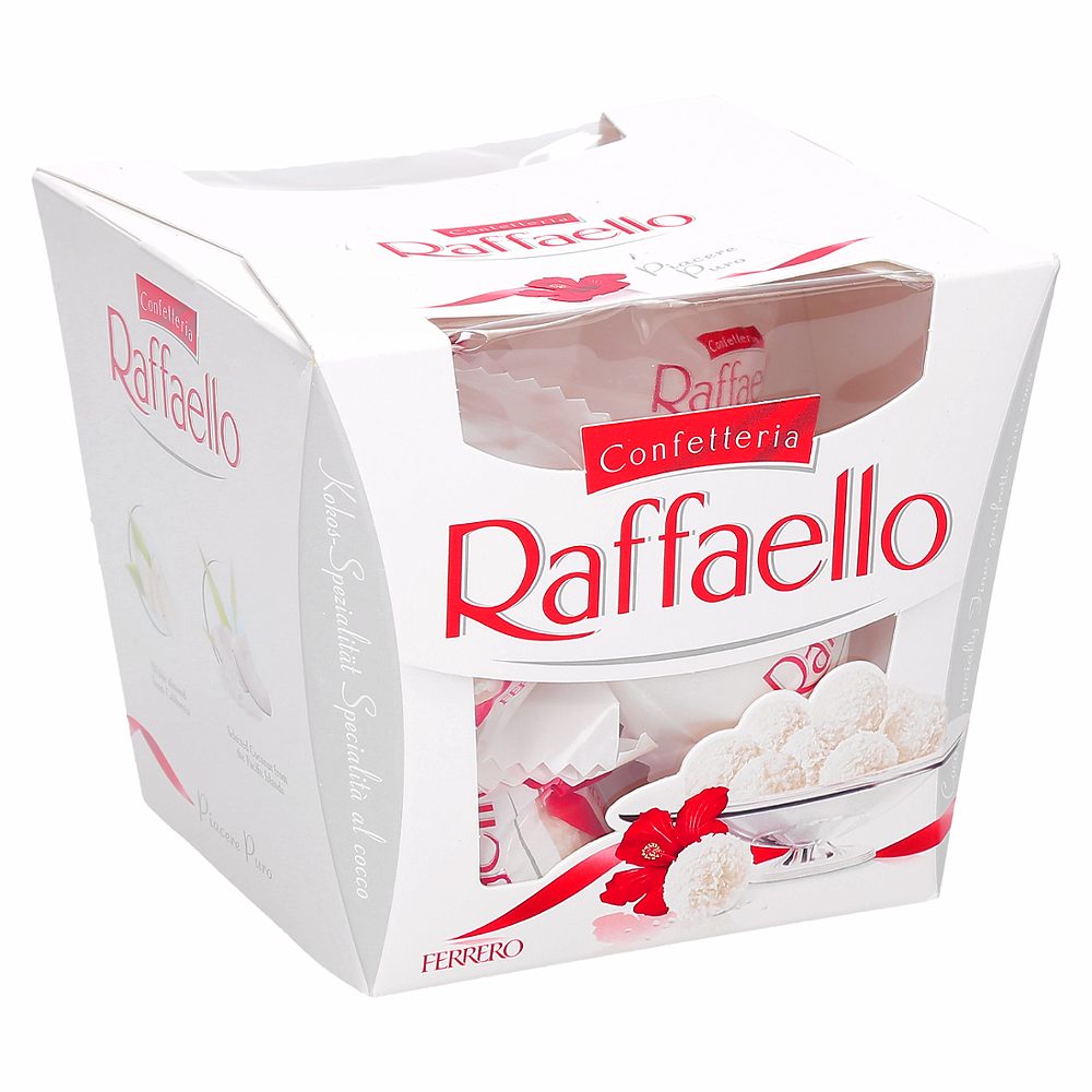 bonboniera raffaello, ferrero, 150g