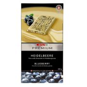 Slika produkta BELA ČOKOLADA Z BOROVNICAMI SPAR PREMIUM, 100G