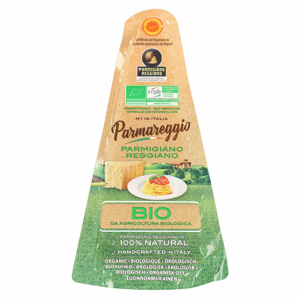bio sir parmezan parmigiano reggiano zop, parmareggio, 150g