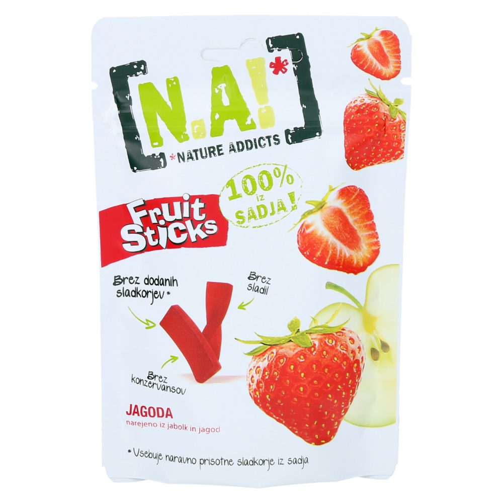 sadni prigrizek, jagoda, na!, 40 g