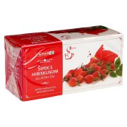 Slika produkta ZELIŠČNI ČAJ ŠIPEK S HIBISKUSOM, SPAR, 20/1, 44G