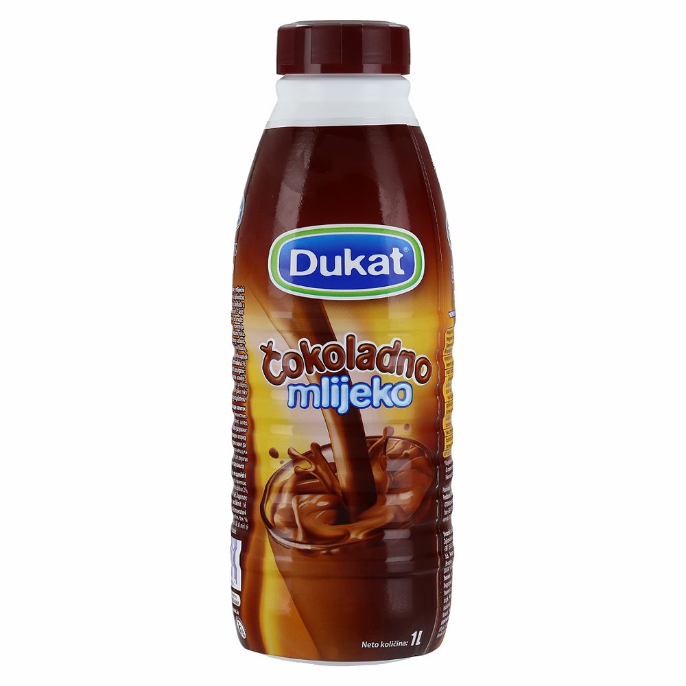 čokoladno mleko, dukat, 1 l