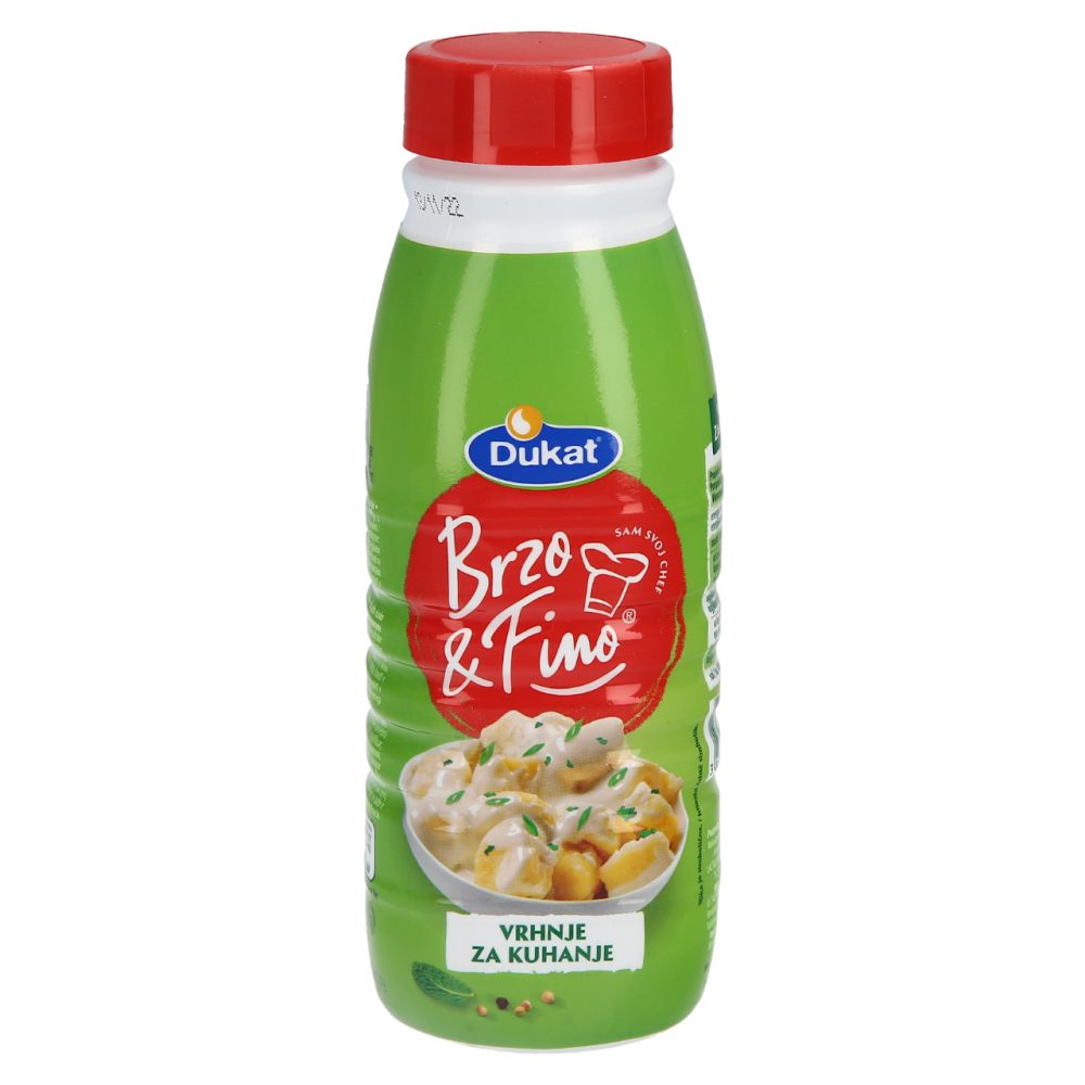 SMETANA ZA KUHANJE BRZO&FINO, DUKAT, 500G