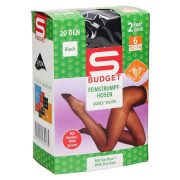 Slika produkta ŽENSKE HLAČNE NOGAVICE ČRNE 20DEN 6 52-54, S-BUDGET, 2/1