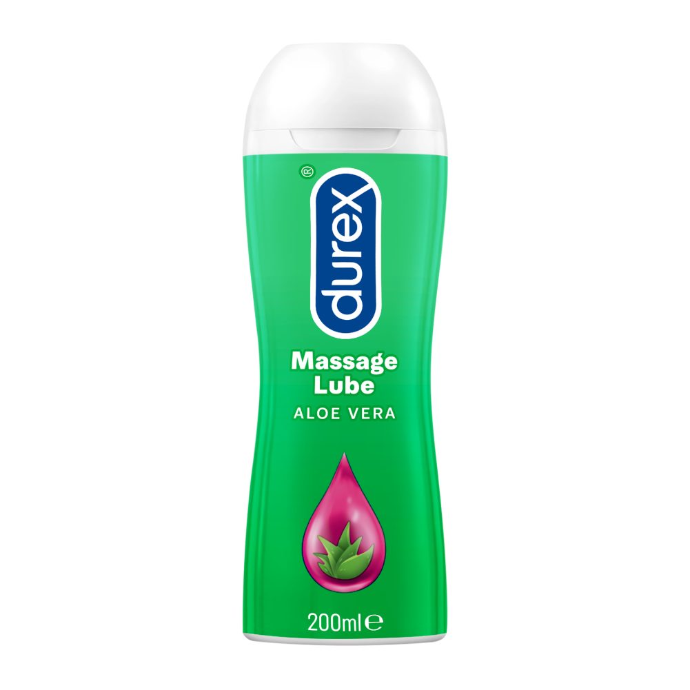 LUBRIKANT IN MASAŽNI GEL 2V1, DUREX PLAY, 200ML