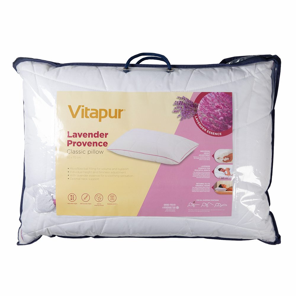 vzglavnik lavender, provance, vitapur, 50x70 cm