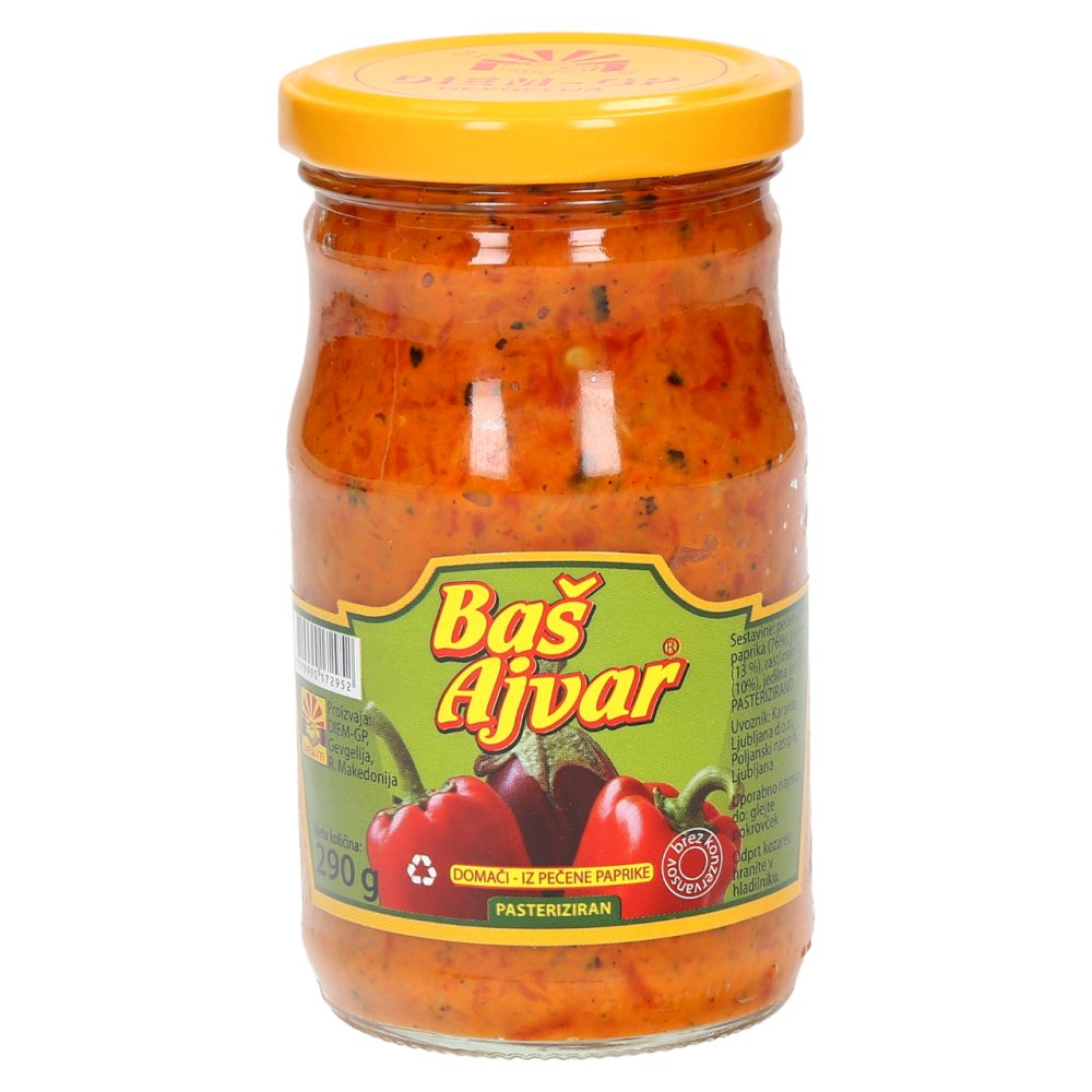 DOMAČI AJVAR, BAŠ AJVAR, 290 G