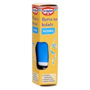 Slika produkta BARVA ZA ŽIVILA MODRA, DR.OETKER, 10G