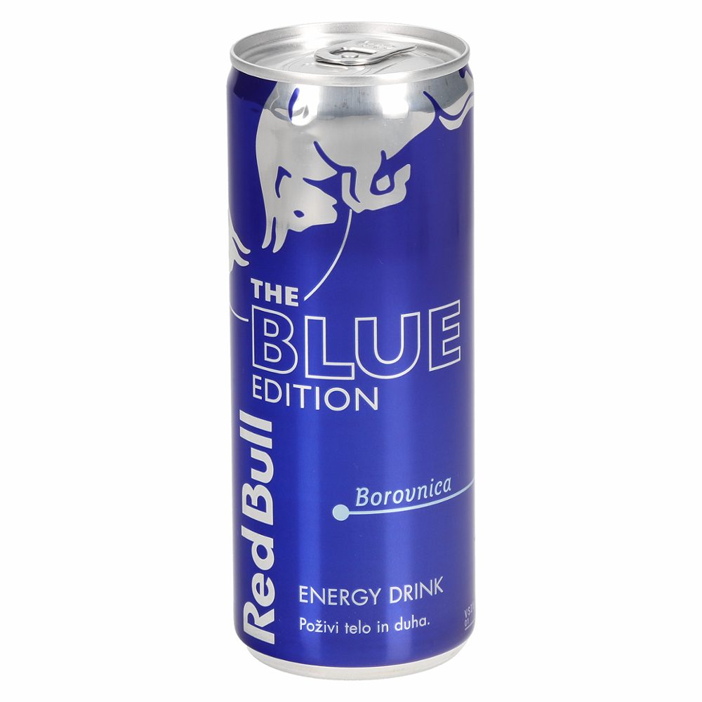 energijski napitek borovnica the blue edition, red bull, 250ml