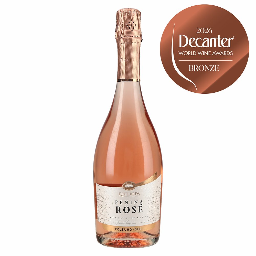 peneče vino rose