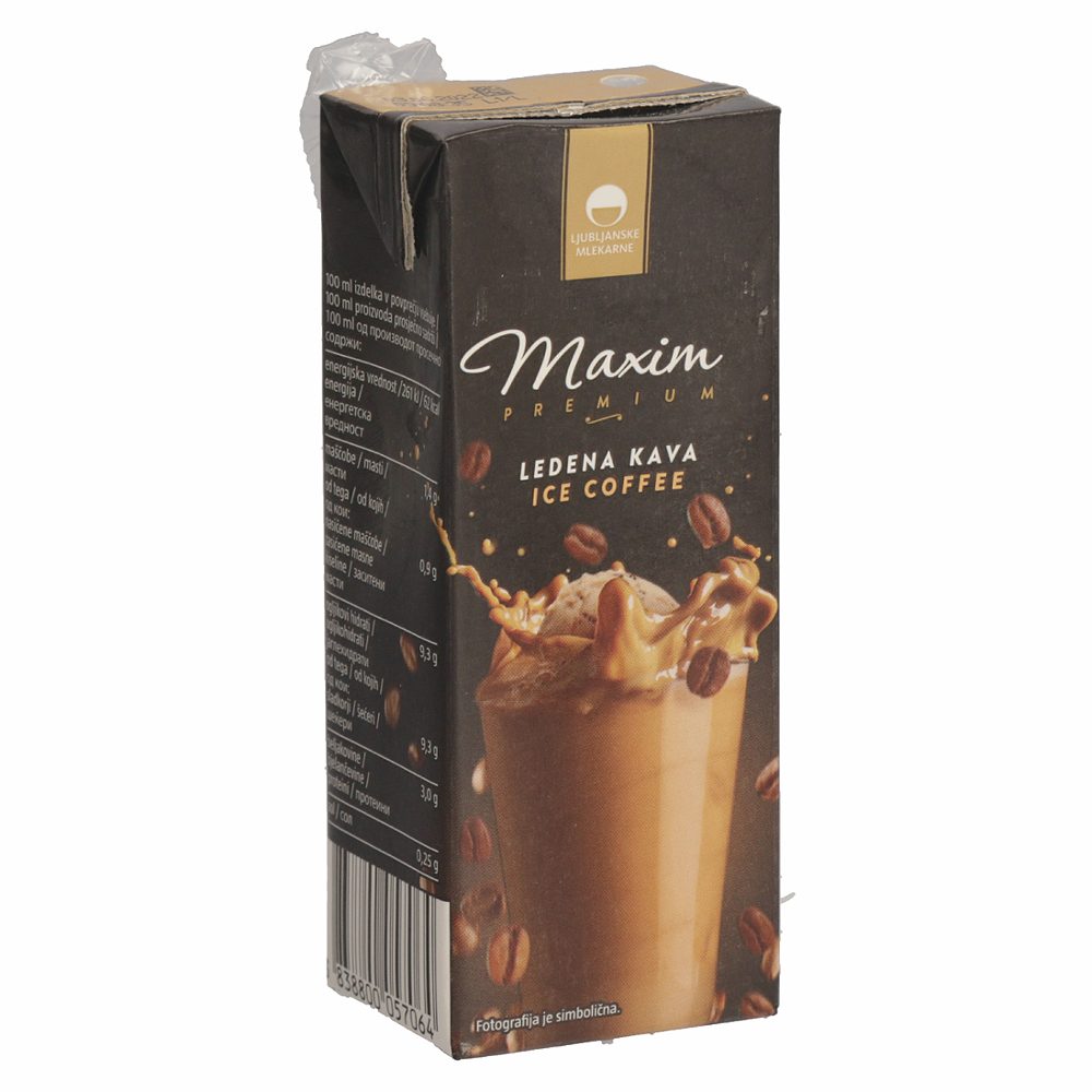 ledena kava maxim premium, ljubljanske mlekarne, 200ml