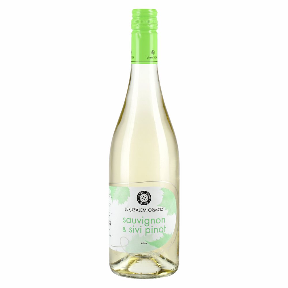 belo vino sauvignon in sivi pinot, jeruzalem ormož, 0,75l