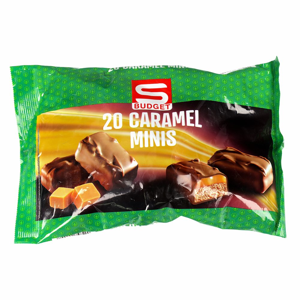polnjena mlečna čokolada s kremo in karamelo