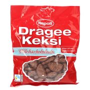 Slika produkta DRAŽIRANI KEKSI Z MLEČNO ČOKOLADO, NAPOLI, 165 G