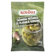 Slika produkta ZAČIMBNA MEŠANICA ZA VLAGANJE KUMARIC, KOTÁNYI, 50G