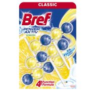 Slika produkta WC OBEŠANKA POWER AKTIV LEMON, BREF, 3X50G, XXL