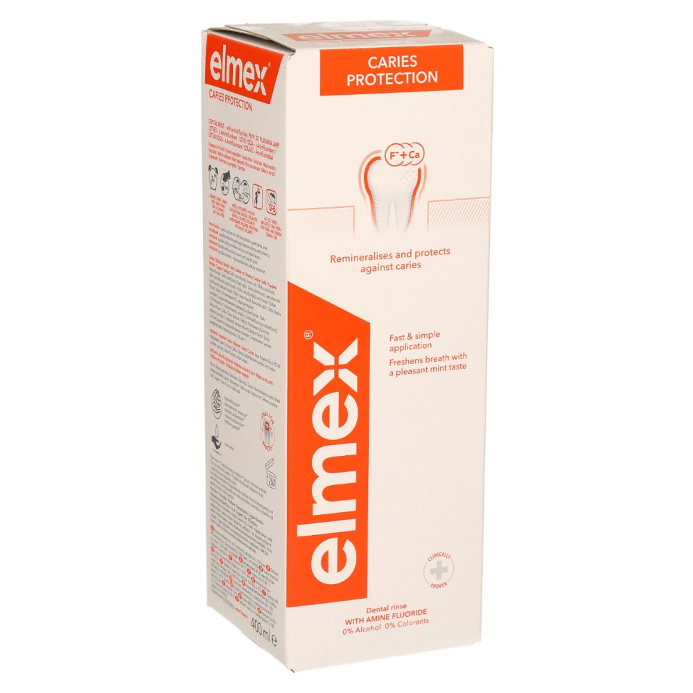 Ustna voda proti kariesu, Elmex, 400 ml