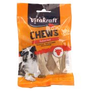 Slika produkta PRIBOLJŠEK ZA PSE KOSTI GOVEJA KOŽA 8CM, VITAKRAFT, 5/1, 90G