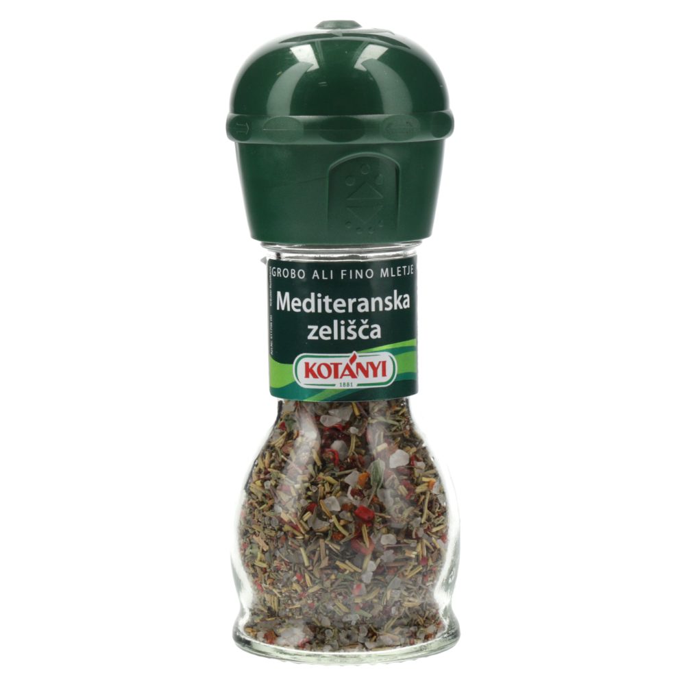 Mediterantska zelišča, mlinček, Kotányi, 48 g