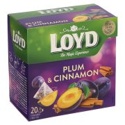 Slika produkta SADNI ČAJ SLIVA IN CIMET, LOYD, 20/1, 40G