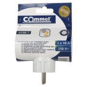 Slika produkta RAZDELILEC DVOJNI BEL, T, COMMEL, 1/1
