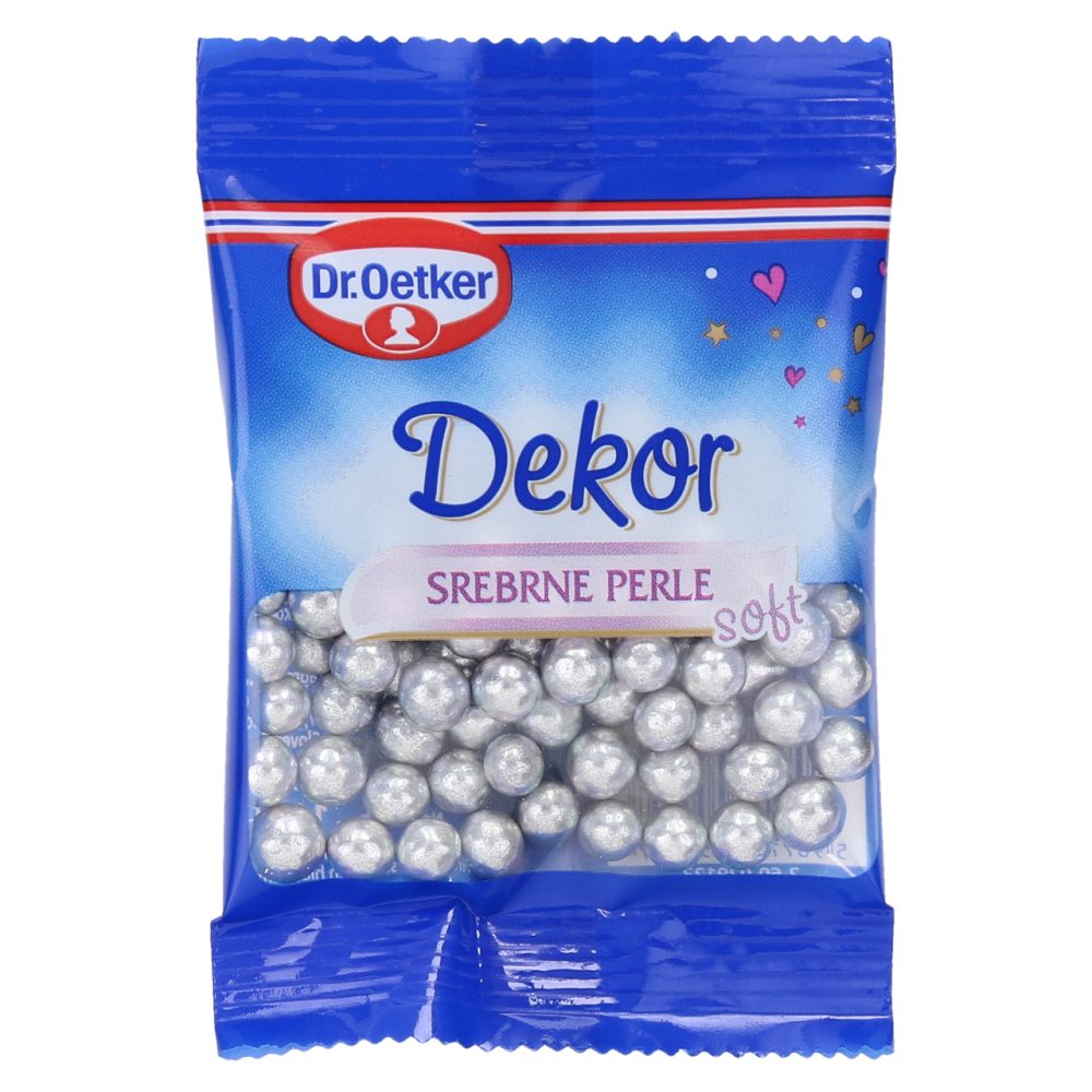 SREBRNE PERLE SOFT, DEKOR, DR. OETKER, 10G