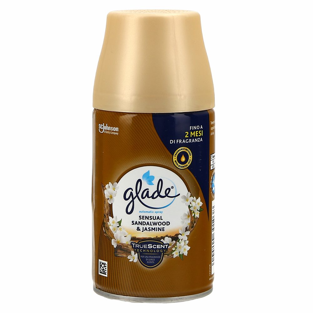osvežilec sandalovina z balija, glade automatic spray, 269ml, polnilo